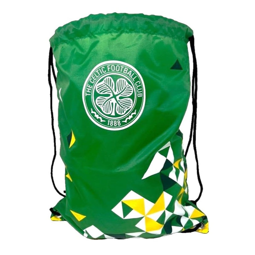 celtic fc particle drawstring gym bag